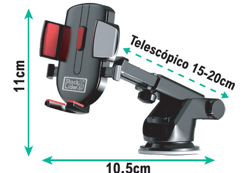 Soporte móvil para coche con brazo