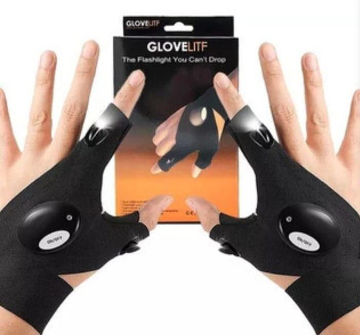 Guantes LED Manos Libres para Iluminación Precisa