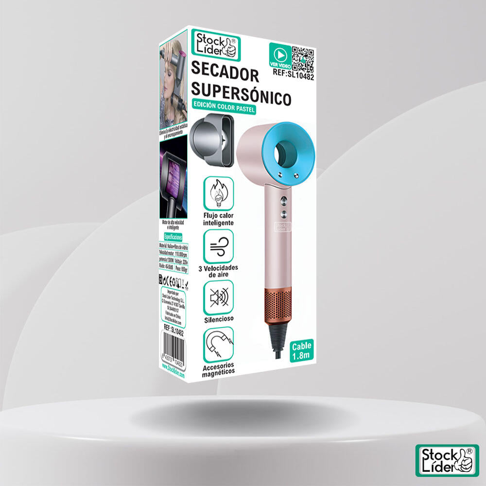 Secador supersónico edición color pastel
