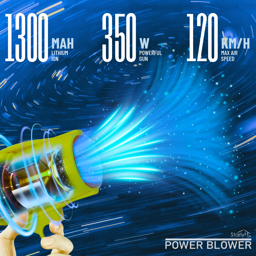 Soplador de aire inalámbrico de alta potencia