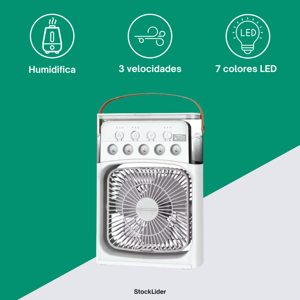 Ventilador con humidificador