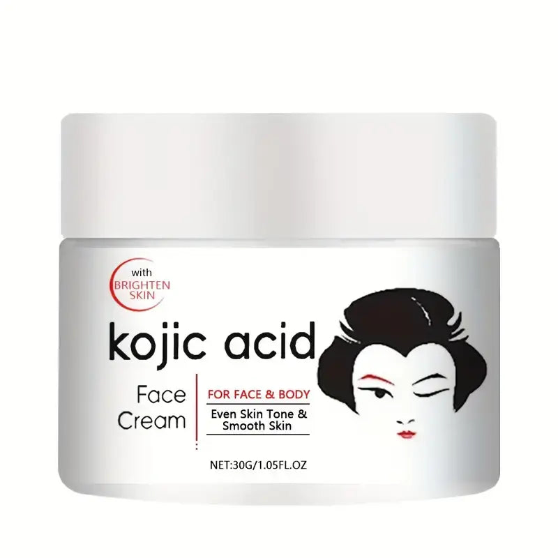 Crema Hidratante Diaria de Ácido Kójico – Hidratación Profunda y Unificación del Tono de la Piel
