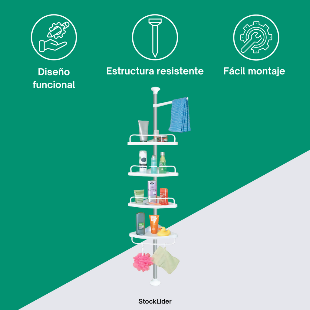 Estantería Extensible para Baño