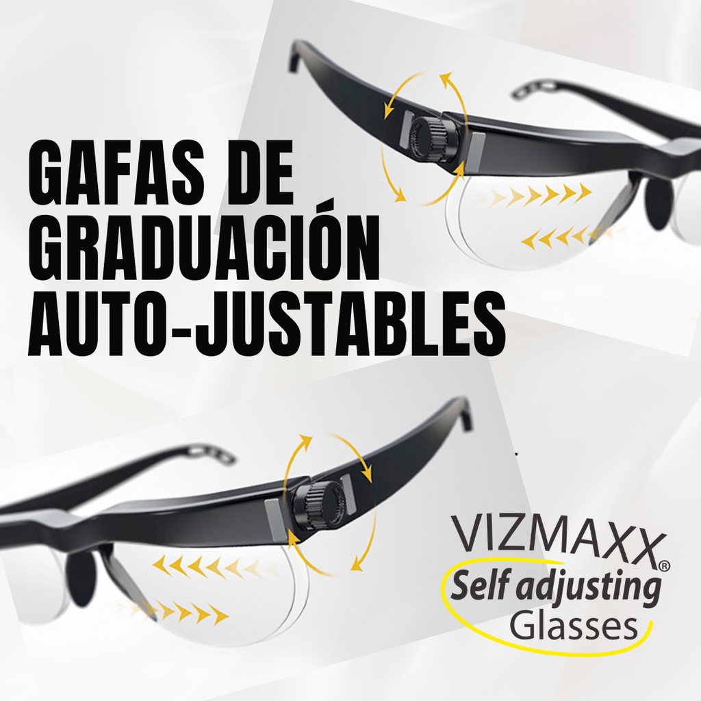Gafas ajustables graduación instantánea autoajustable
