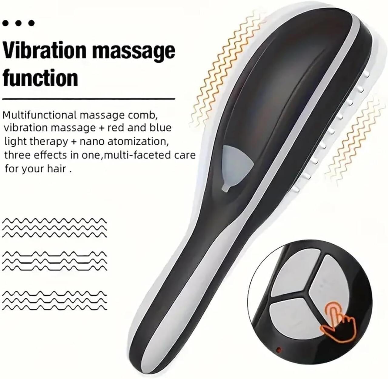 Cepillo de terapia capilar con vapor