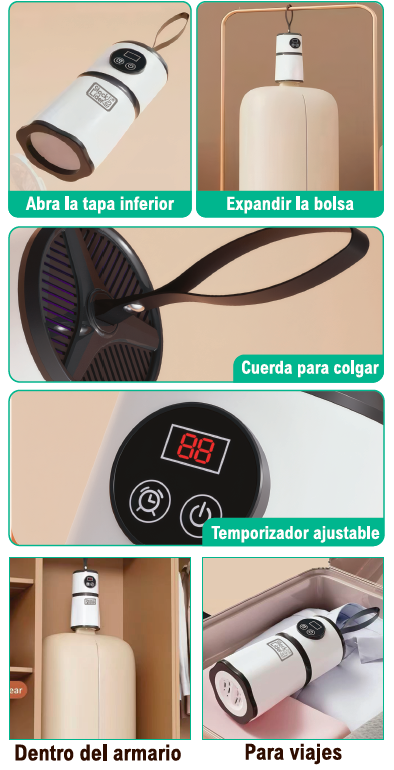 Secador eléctrico para ropa