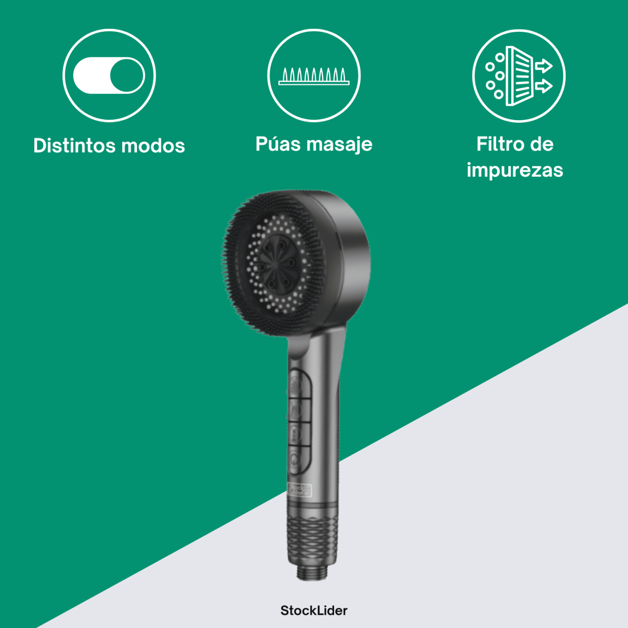 Cabezal de ducha multifunción