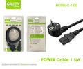 Cable de alimentación estándar europeo 1,5 m. G-1420