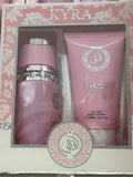 Set Perfume KYRA Sweet Mujer + Loción Corporal – Dulzura, Elegancia y Alta Fijación
