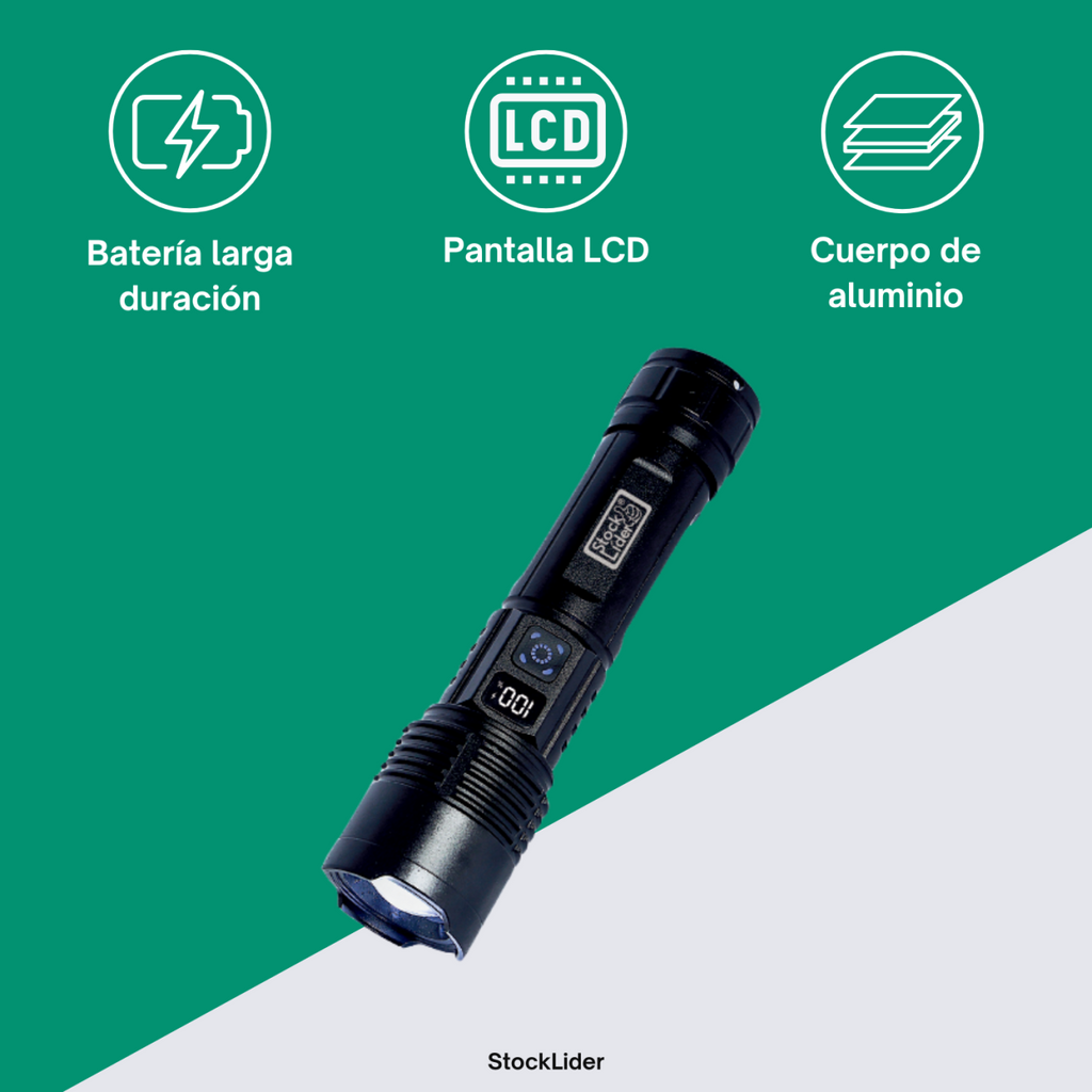 Linterna potente