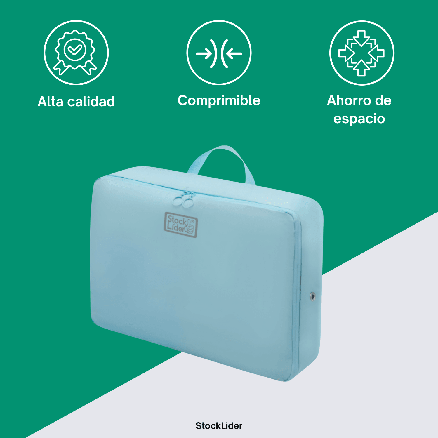 Bolsa de Almacenamiento Comprimible 40x30x12