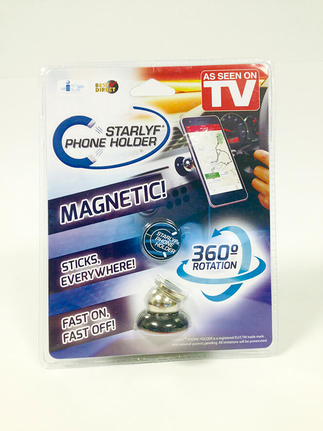 Soporte magnético universal para móvil con rotación 360°