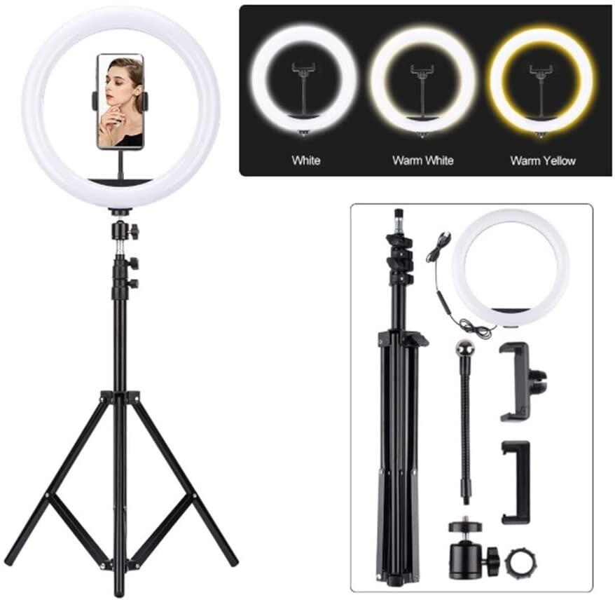 Aro de Luz 26cm. + Trípode 2,10m