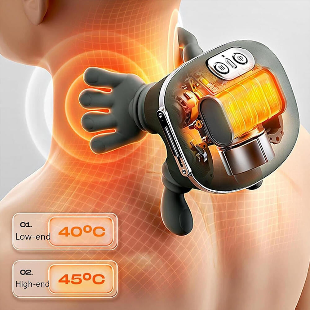 BN4295 Masajeador Cervical y Espalda 4D Mano Biónica con Calor
