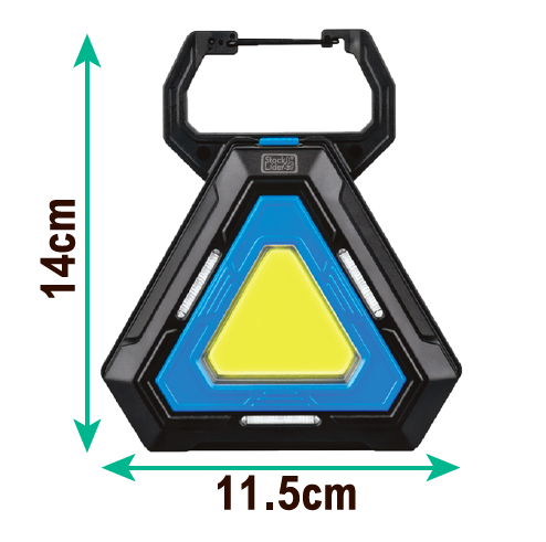Lámpara triangular 36 LED COB