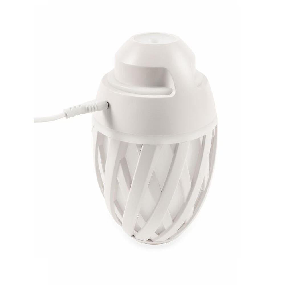 2 Humidificadores USB 500 ml con Difusor de Aromas y Luz LED, Ultrasónico, Depósito Grande, Color Gris