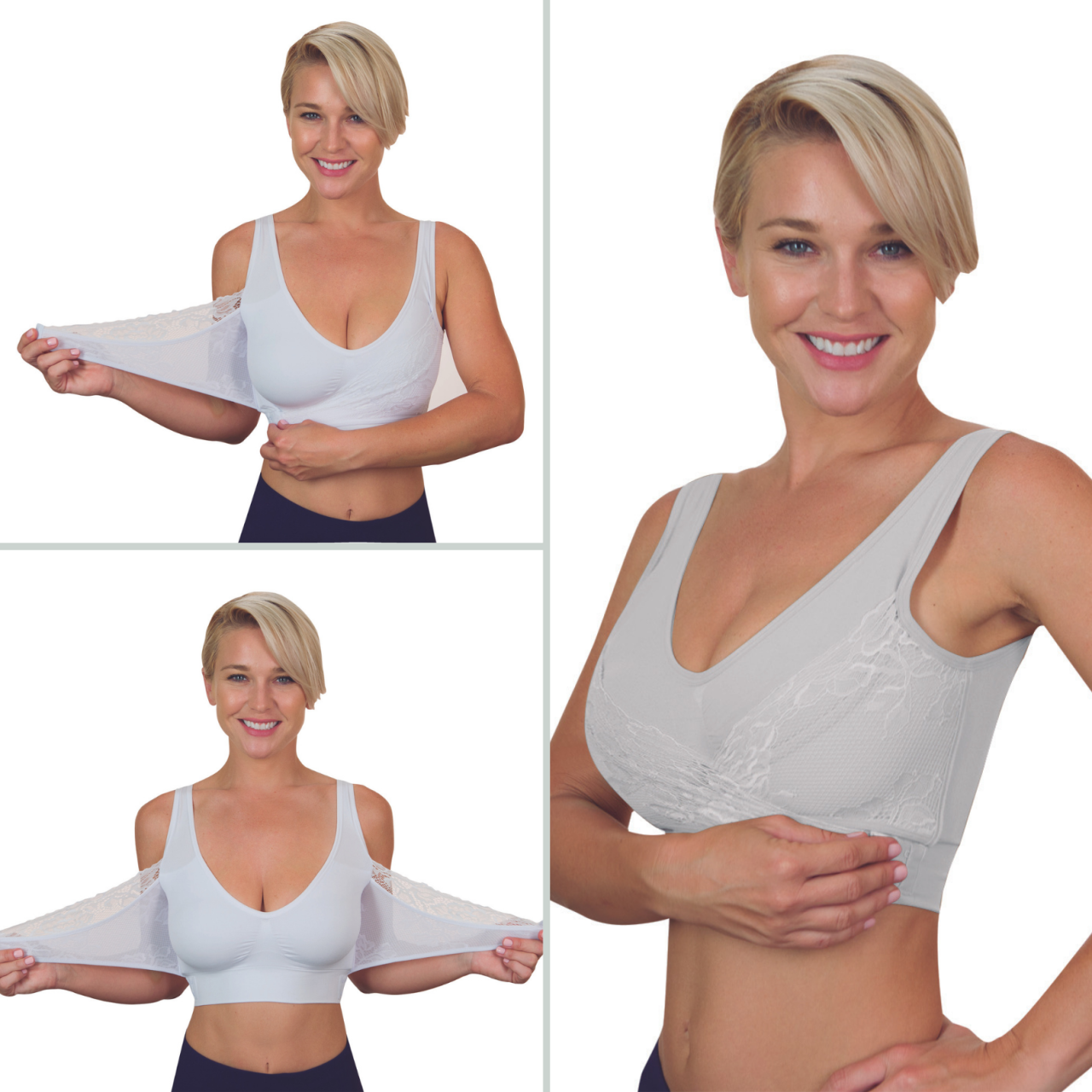 Sujetador Push Up Sin Costuras Set of 3