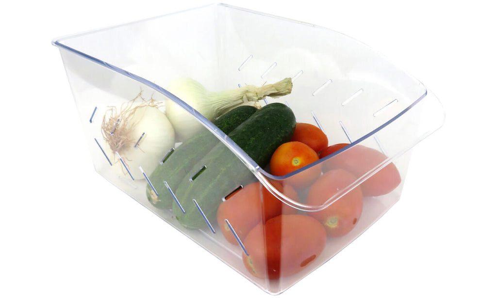 Organizador Dispensa Frigorífico Transparente Almacenaje Nevera Ahorra Espacio para la Cocina