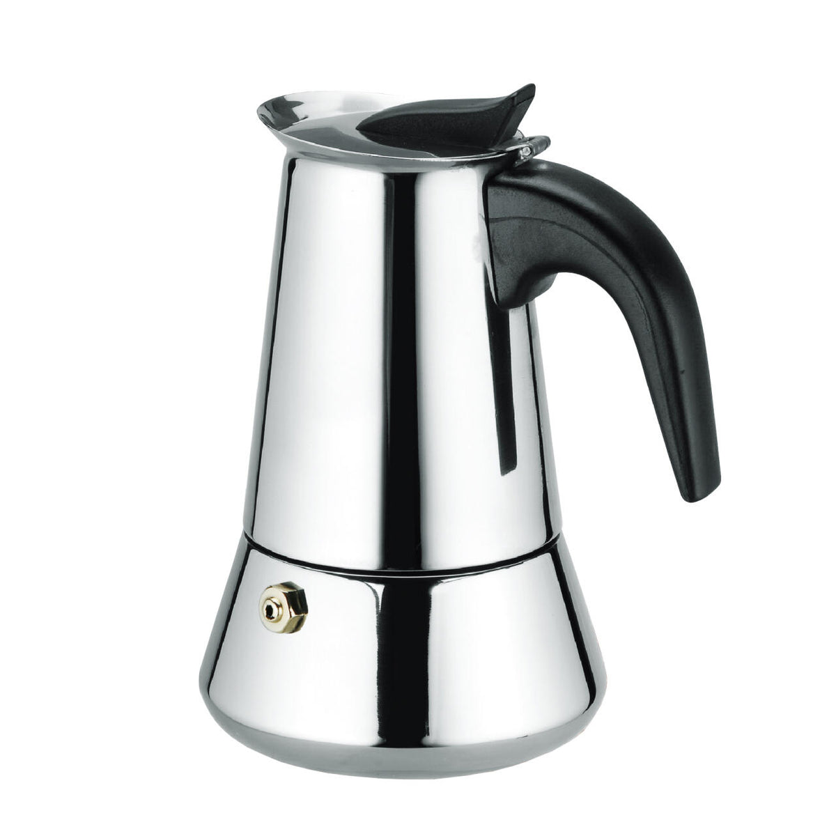 Cafetera Italiana De Acero Inoxidable 9 Tazas Inducción
