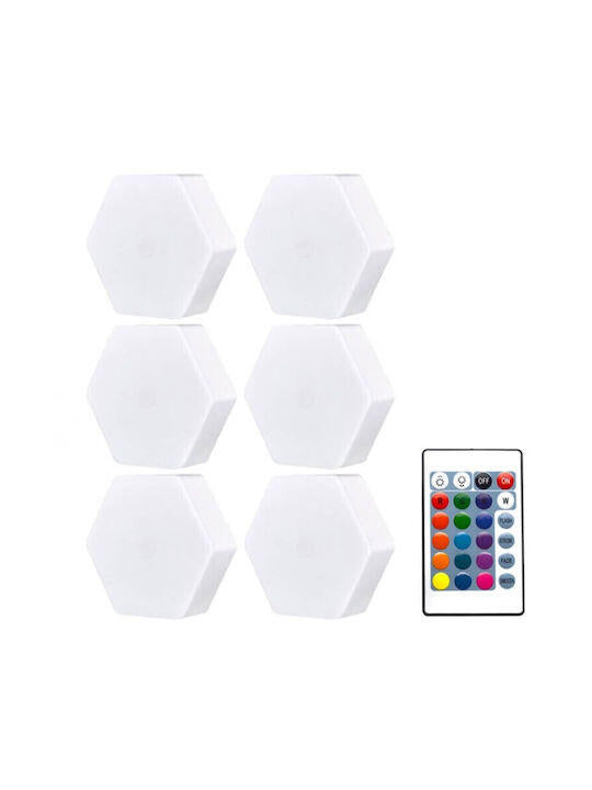 Luces Decorativas Hexagonales.
