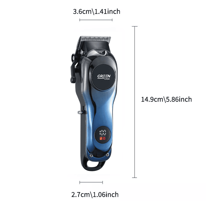 Máquina Cortapelo Profesional con Batería 2000mAh y Motor 7000RPM