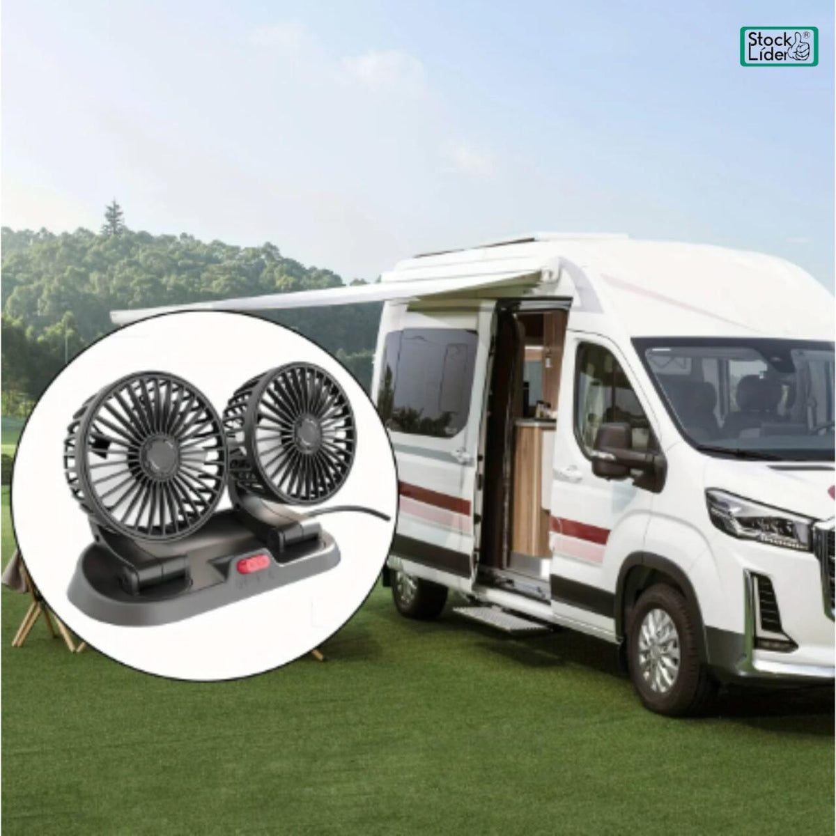 Ventilador doble