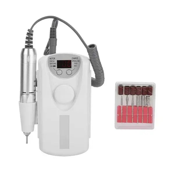 Esmaltadora de uñas 12000 RPM – Potencia Compacta para Manicuras Rápidas