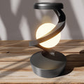 Lámpara de Luna LED con bola levitante 3D con cargador de teléfono inalámbrico
