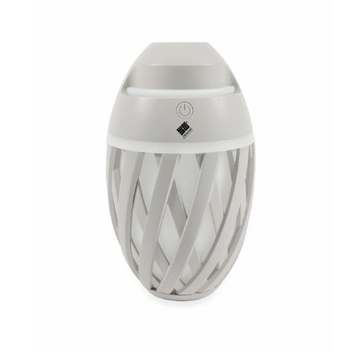 2 Humidificadores USB 500 ml con Difusor de Aromas y Luz LED, Ultrasónico, Depósito Grande, Color Gris