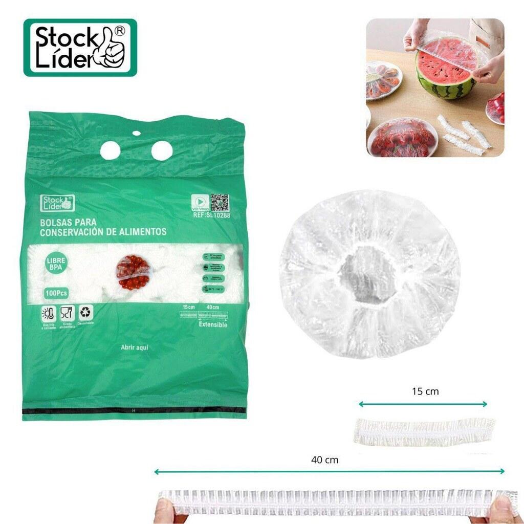 Bolsas para conservación de alimentos