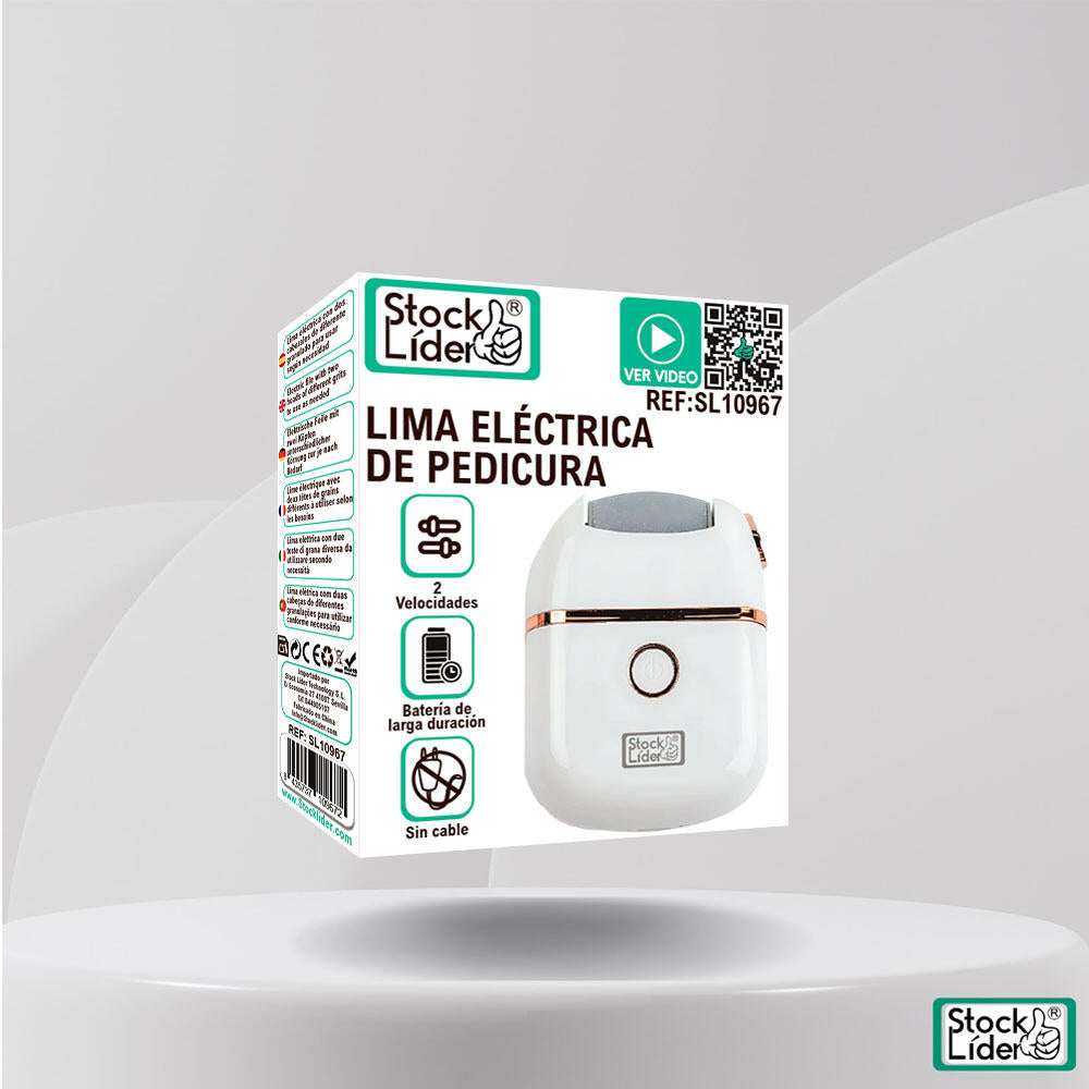 Lima eléctrica de pedicura