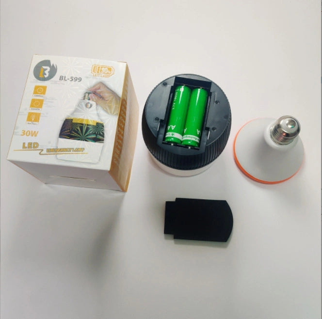 Bombilla Recargable Sensor de Mano y Agua