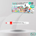 Rotulador acrílico 24pcs
