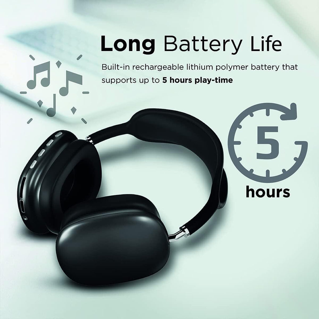 Auriculares Bluetooth Negro Sin Funda