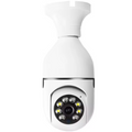 Cámara de Seguridad WiFi Tipo Bombilla 360° HD con Visión Nocturna