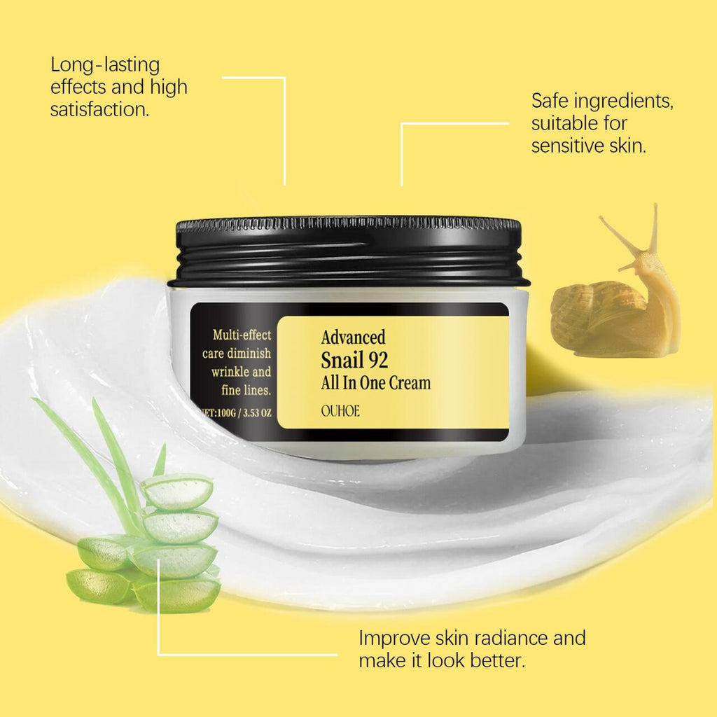 Crema Facial Caracol Advanced 92 100 Gr – Hidratación y Regeneración Profunda