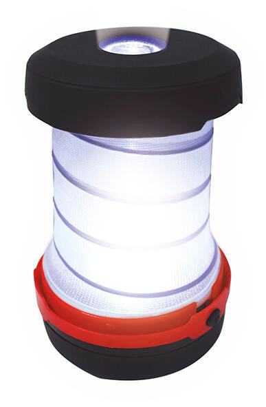 Linterna LED plegable con base magnética