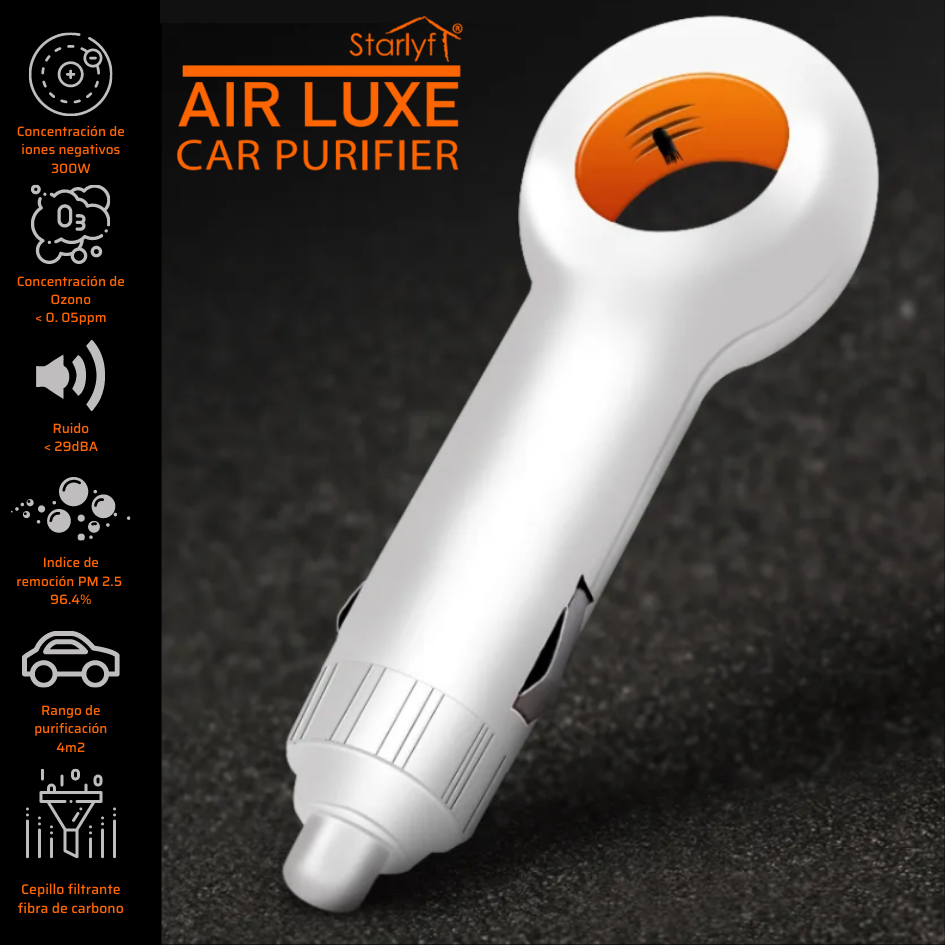 Purificador de Aire portátil para coches