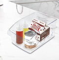 Organizador Dispensa Frigorífico Transparente Almacenaje Nevera Ahorra Espacio para la Cocina