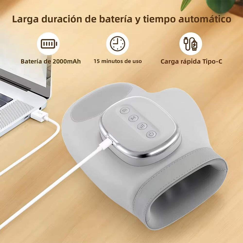 Masajeador de manos inteligente alivio de la artritis y el túnel carpiano, muñeca/dedos/palma Con calor