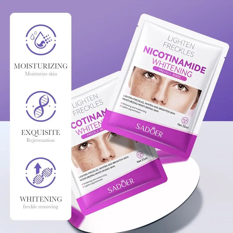 Mascarilla Facial Blanqueadora con Nicotinamida