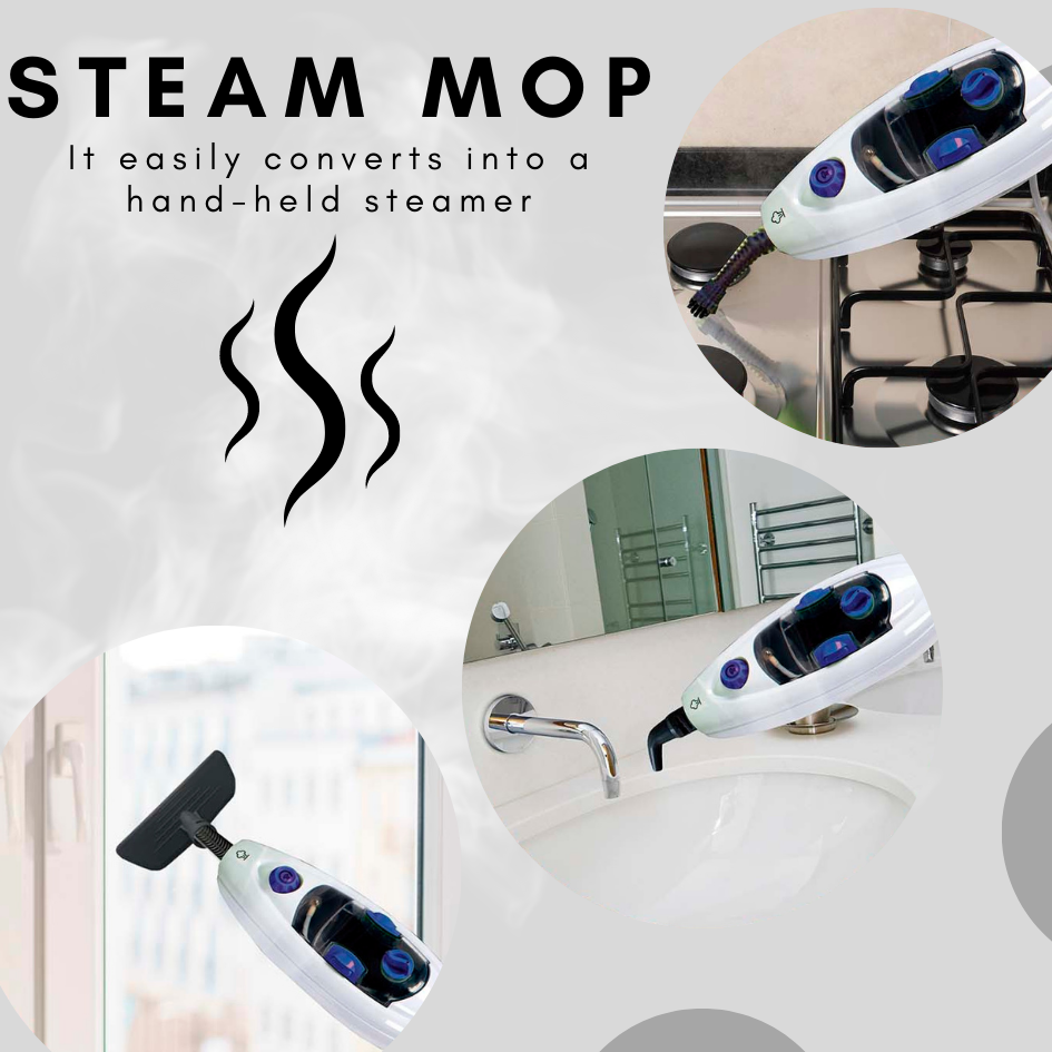 Mopa a vapor multifunción