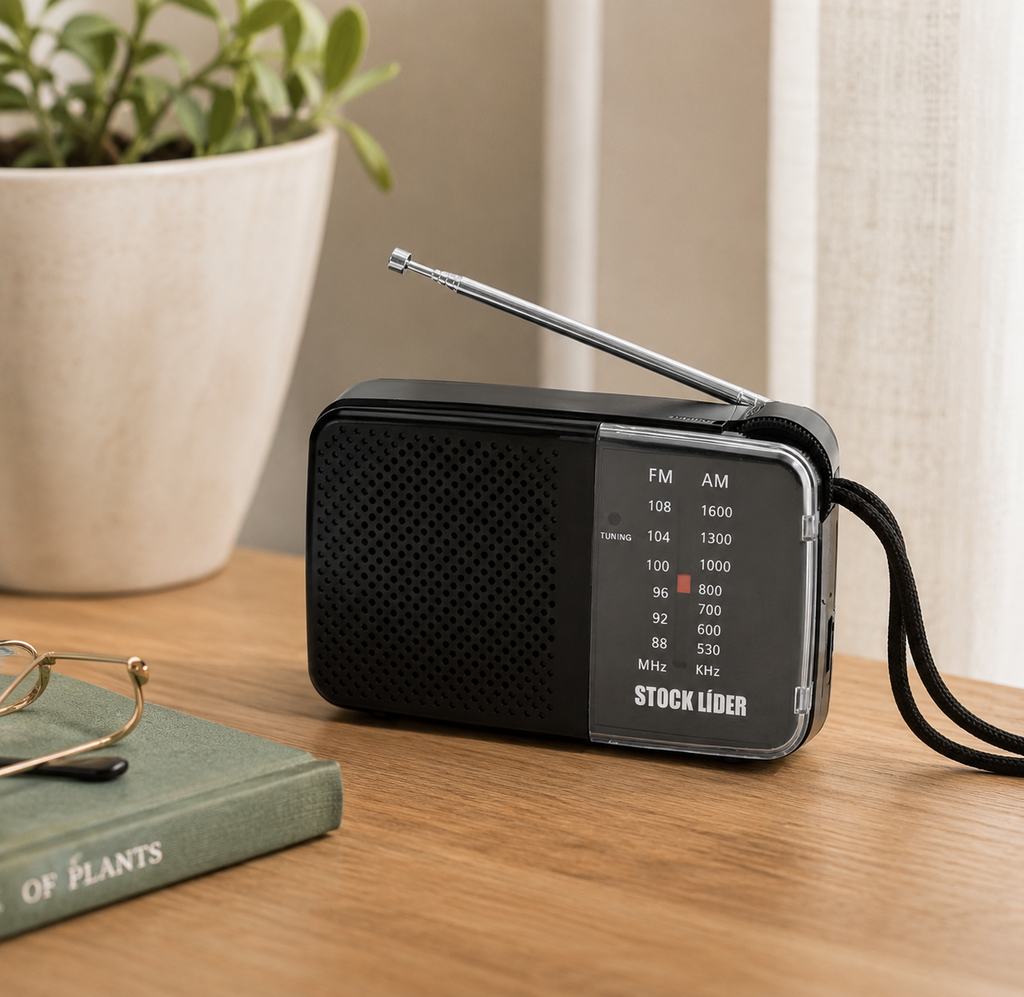 Radio am-fm portátil