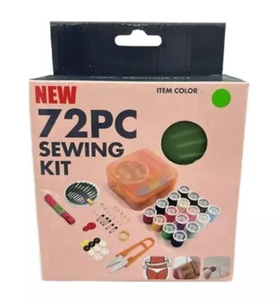 Kit de Costura Profesional 72 Piezas – Solución Completa para Reparar, Crear y Coser