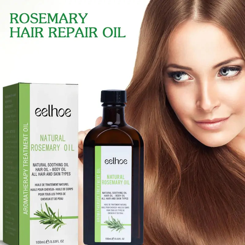 EELHOE Aceite Esencial de Romero para el Cuidado del Cabello – Crecimiento y Reparación