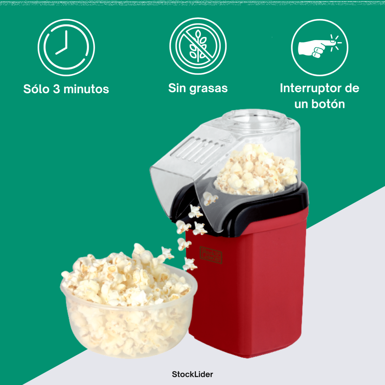 Máquina de palomitas