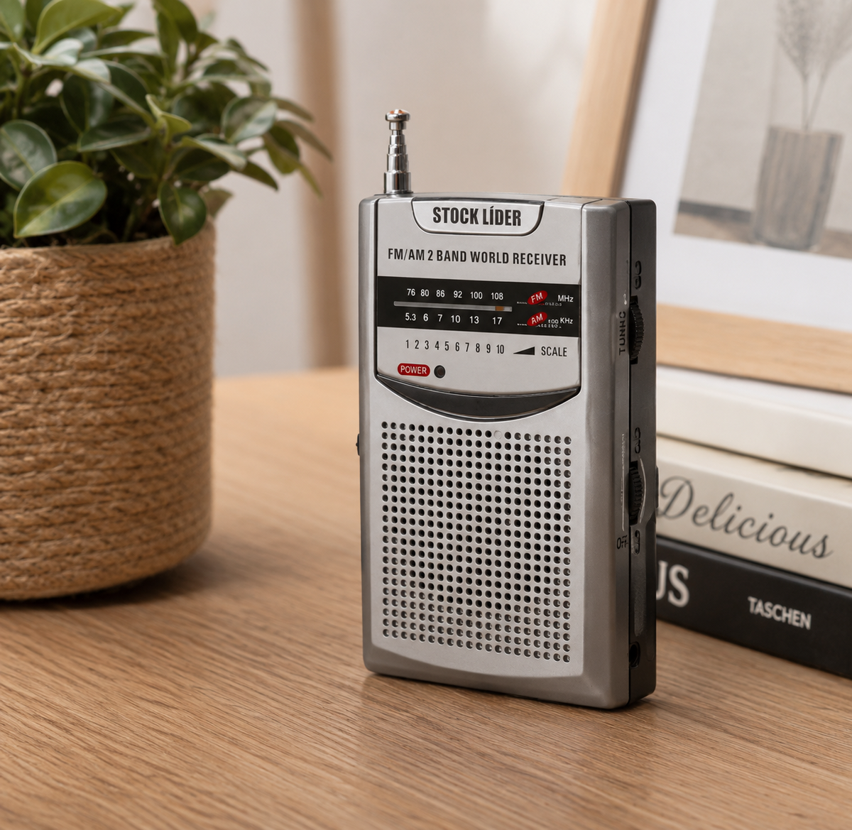 Radio am-fm portátil