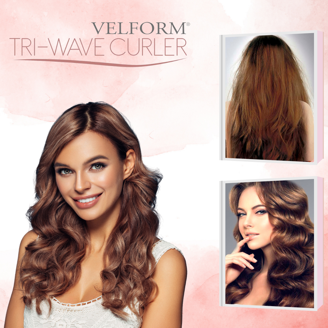 Rizador triple de ondas surferas