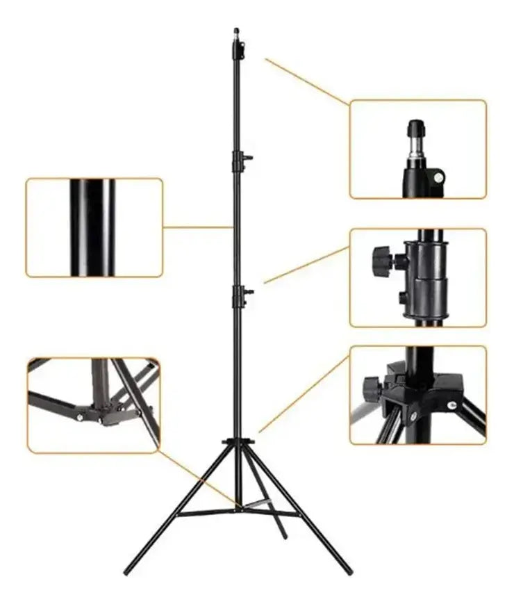 Trípode para Celular de 190 cm – Estabilidad y Versatilidad al Máximo