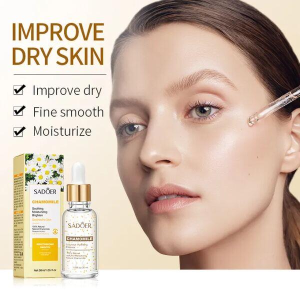 Esencia Facial Calmante Hidratante 100% Natural con Camomila